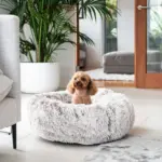 Curl Up Cloud Calming Dog Bed, Sable - Image 3