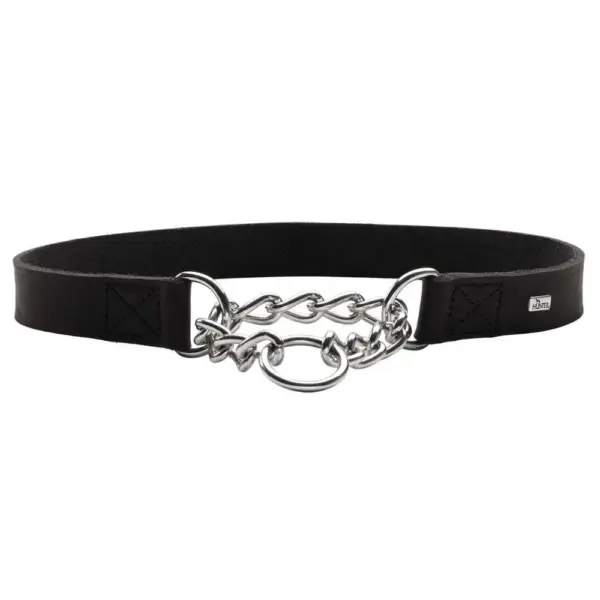Hunter Aalborg Martingale Dog Collar, Black