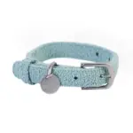 Australian Designed Boucle Dog Collar, Sage
