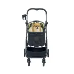 Ibiyaya Lyte 3-in-1 Detachable Pet Stroller, Pickle Green - Image 8