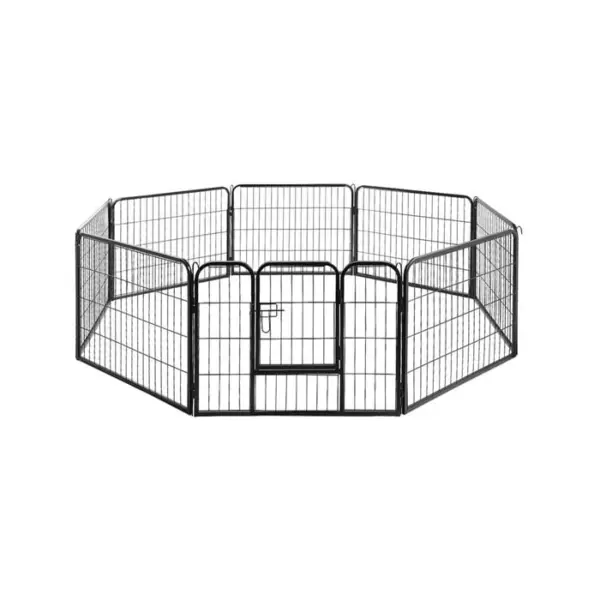 Panel Dog Playpen Pet Exercise Cage Enclosure Fence Play Pen