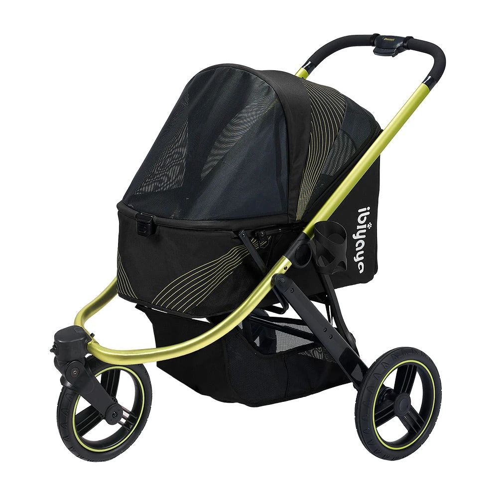 fs2149-b_01_new_2000x-2.webp Ibiyaya The Beast Pet Jogger Stroller, Black - Image 1