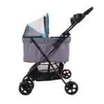 Ibiyaya Easy Strolling Pet Buggy Pram, Simple Grey - Image 10