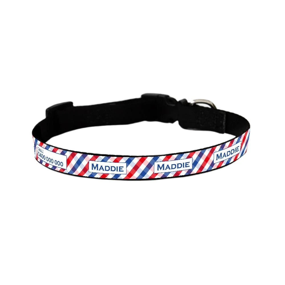 id-pet-dog-collar-small-31-41cm-personalised-dog-collar-picnic-time-3908000186471_2000x.webp Personalised Dog Collar - Picnic Time - Image 1