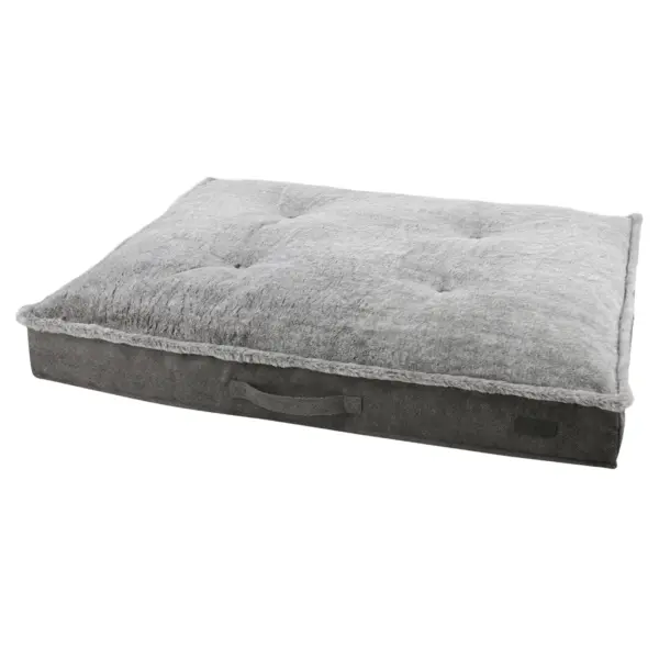 Luxury Dog Mattress Orthopedic, Storm Grey