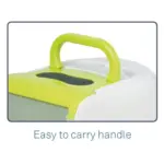 Moderna Flip Cat Enclosed Cat Litter Box, Blueberry - Image 8