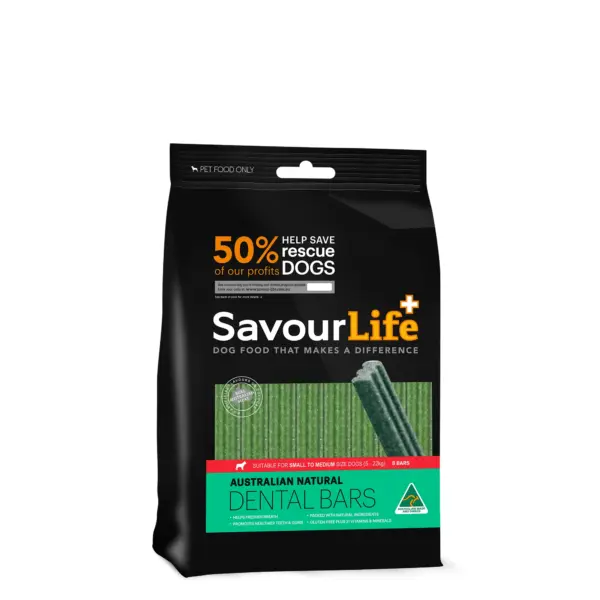 Savourlife Natural Dog Dental Chews | Small to Medium Dogs