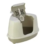 Moderna Flip Cat Corner Enclosed Cat Litter Box - Image 3