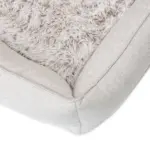 Orthopedic Dog Lounger Bed, Aspen Faux Fur - Image 7