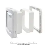 Sureflap Pet Door Tunnel Extender White - Image 2