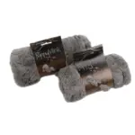 T&S Puppy Mink Dog Blanket, Warm Grey - Image 4